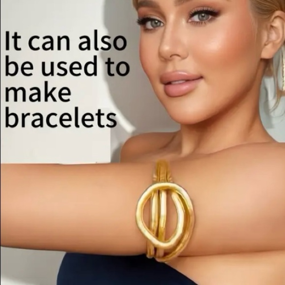 MOLDABLE FLEXIBLE NECKLACE - Picture 3 of 11